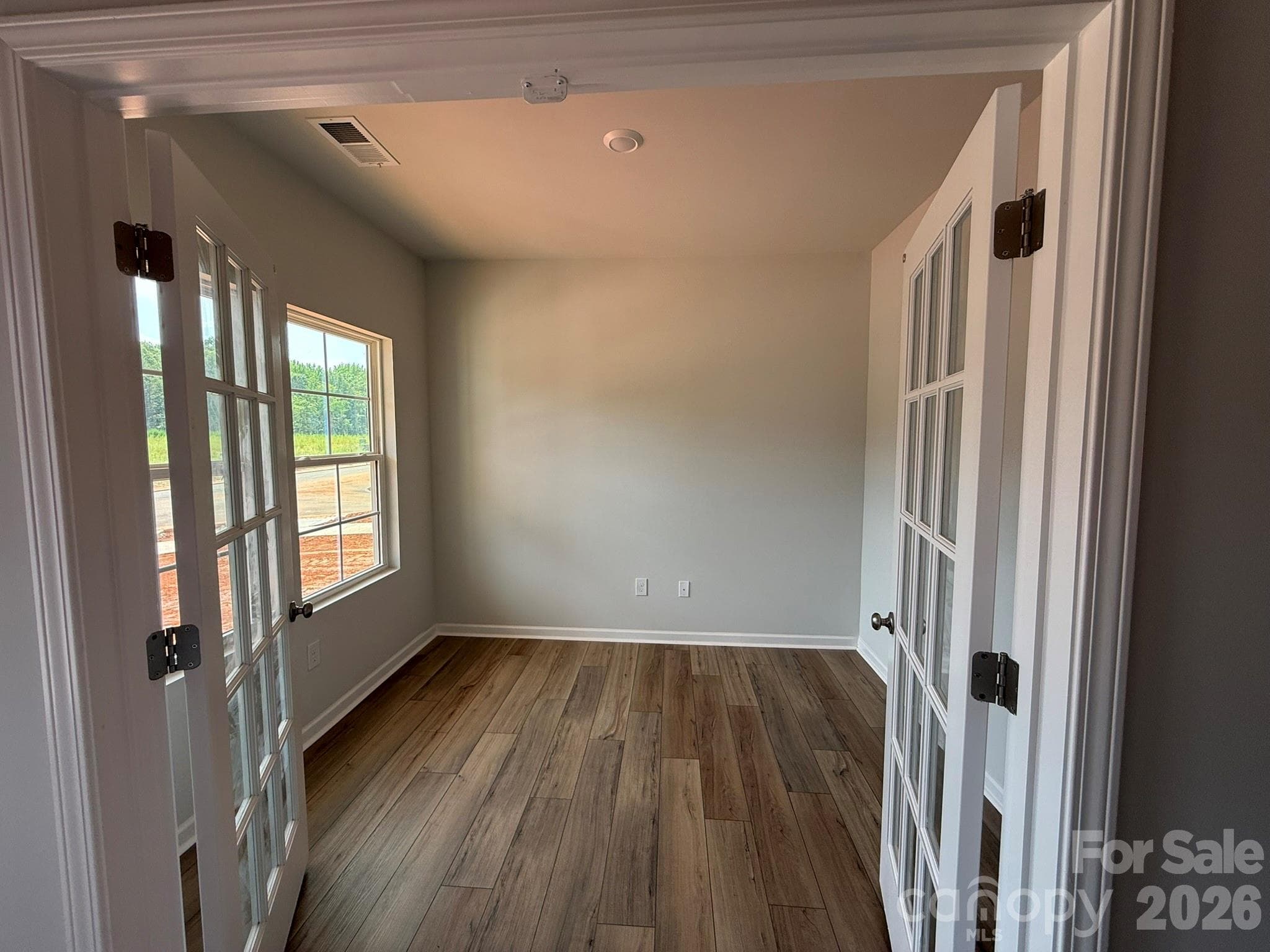 Office with French Doors - Charlotte