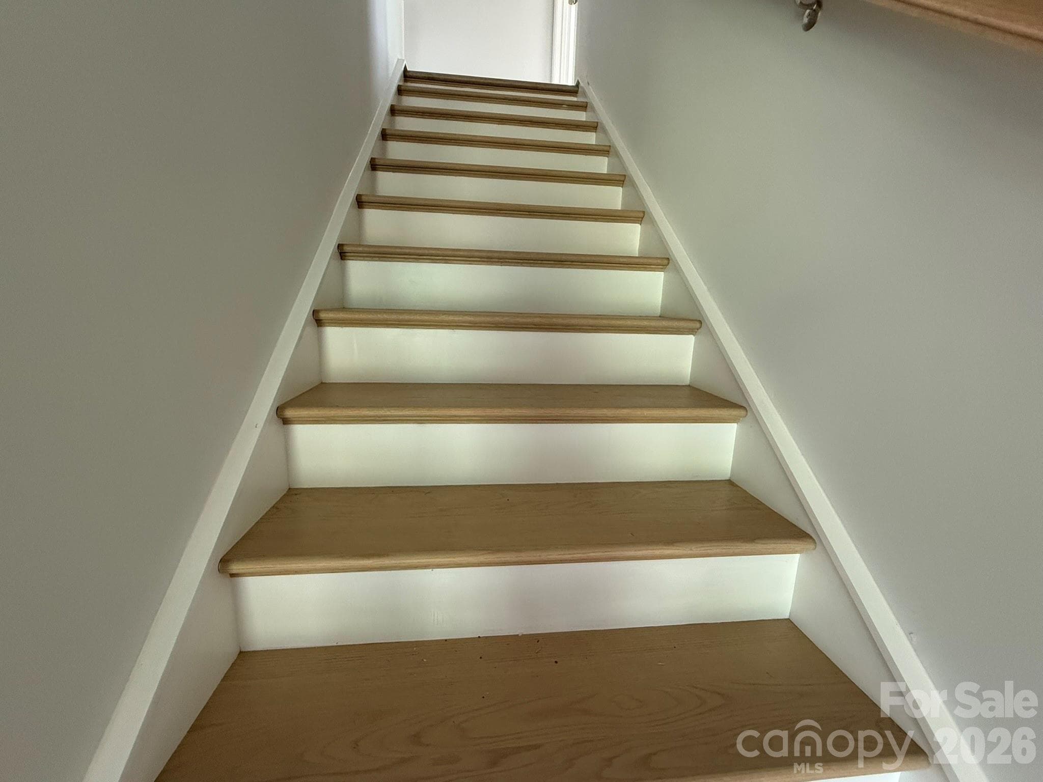 Oak Tread Stairs - 1231 Bansal Drive, Charlotte