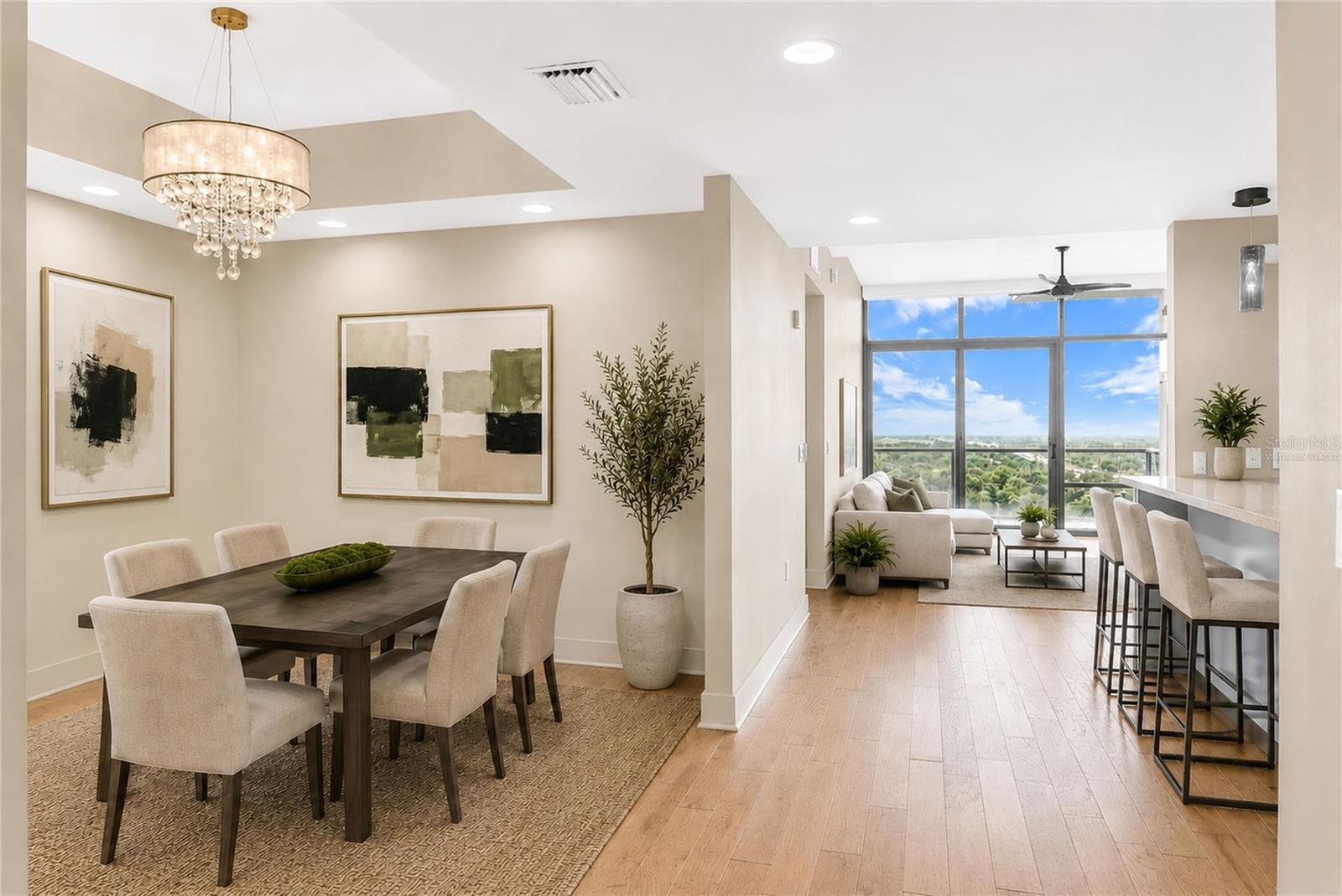 Virtually staged - 260 S OSCEOLA AVE #1602, ORLANDO