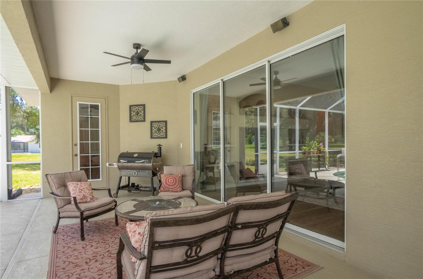 Covered Lanai - 9807 E LAKE TAHOE DR, INVERNESS