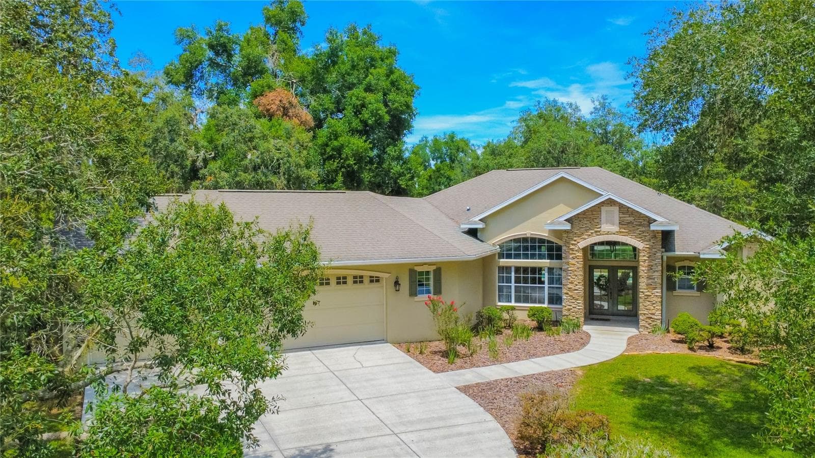 Drone Front - 9807 E LAKE TAHOE DR, INVERNESS