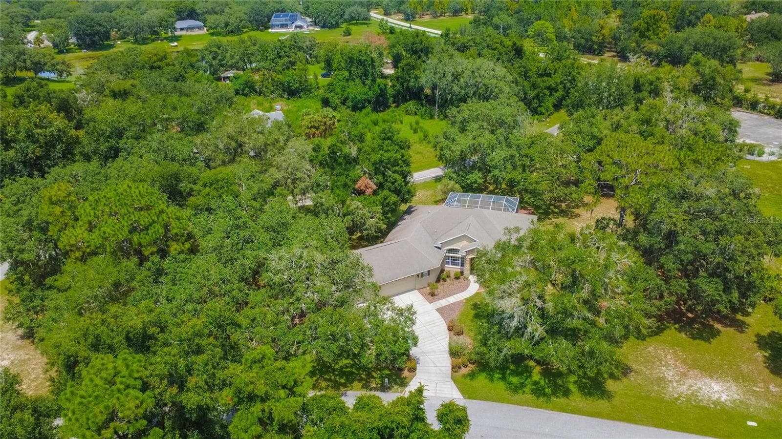 Bird's Eye View - 9807 E LAKE TAHOE DR, INVERNESS