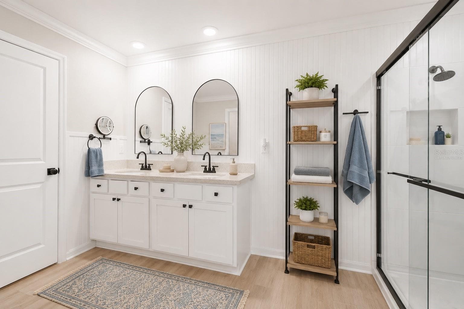 virtually staged. primary bath - 12272 HIGH ROCK WAY, PARRISH