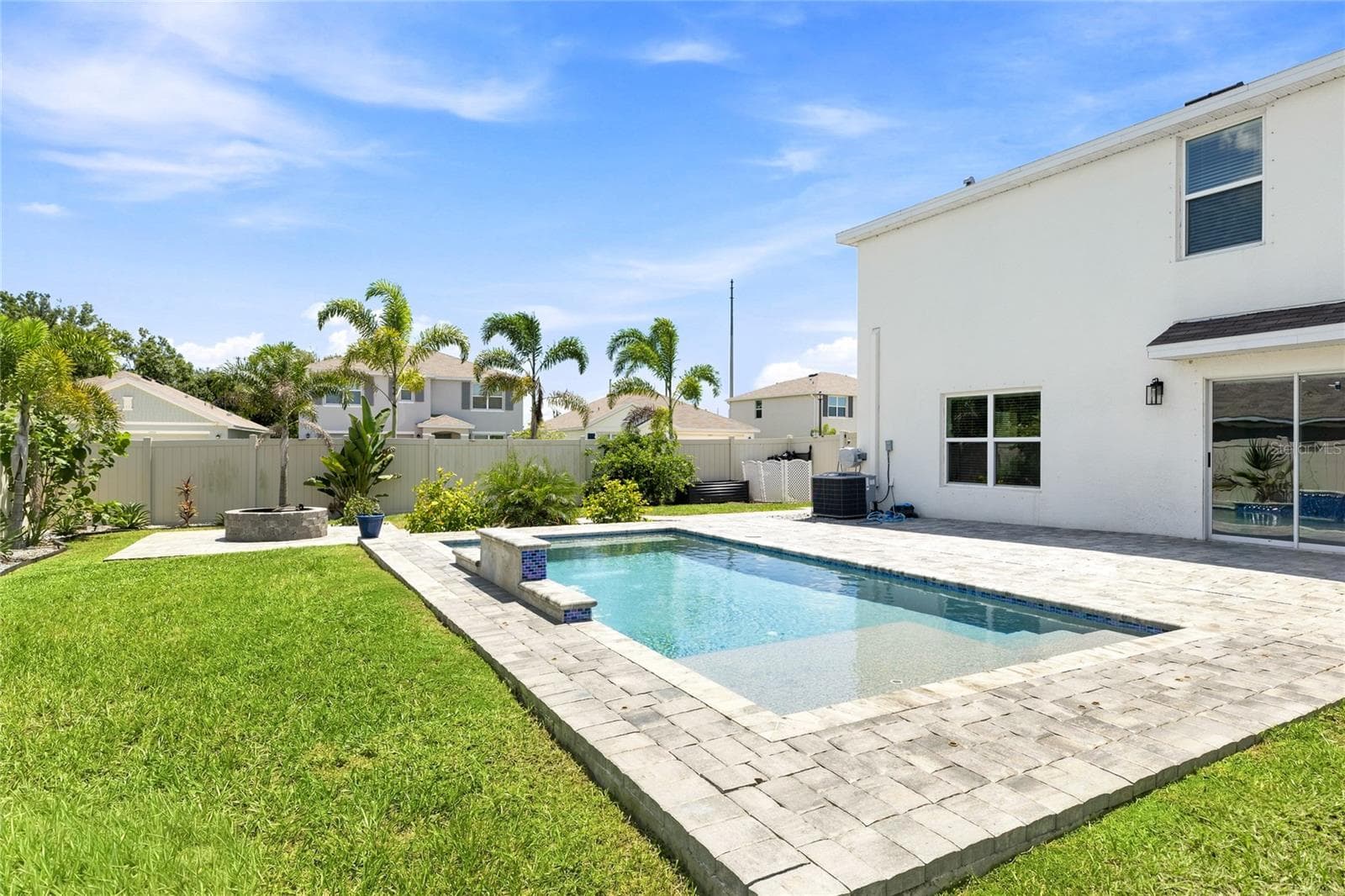 fully fenced in yard - 12272 HIGH ROCK WAY, PARRISH
