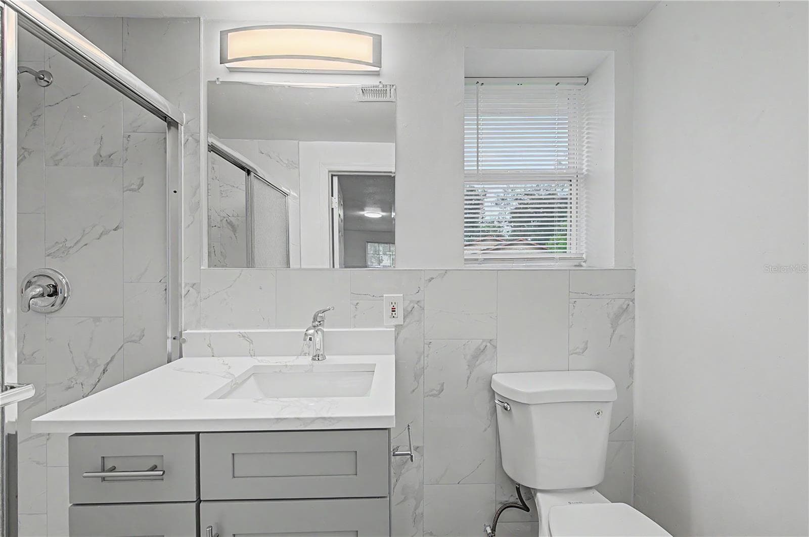 Primary Bathroom, completed updated - 810 E 120TH AVE, TAMPA
