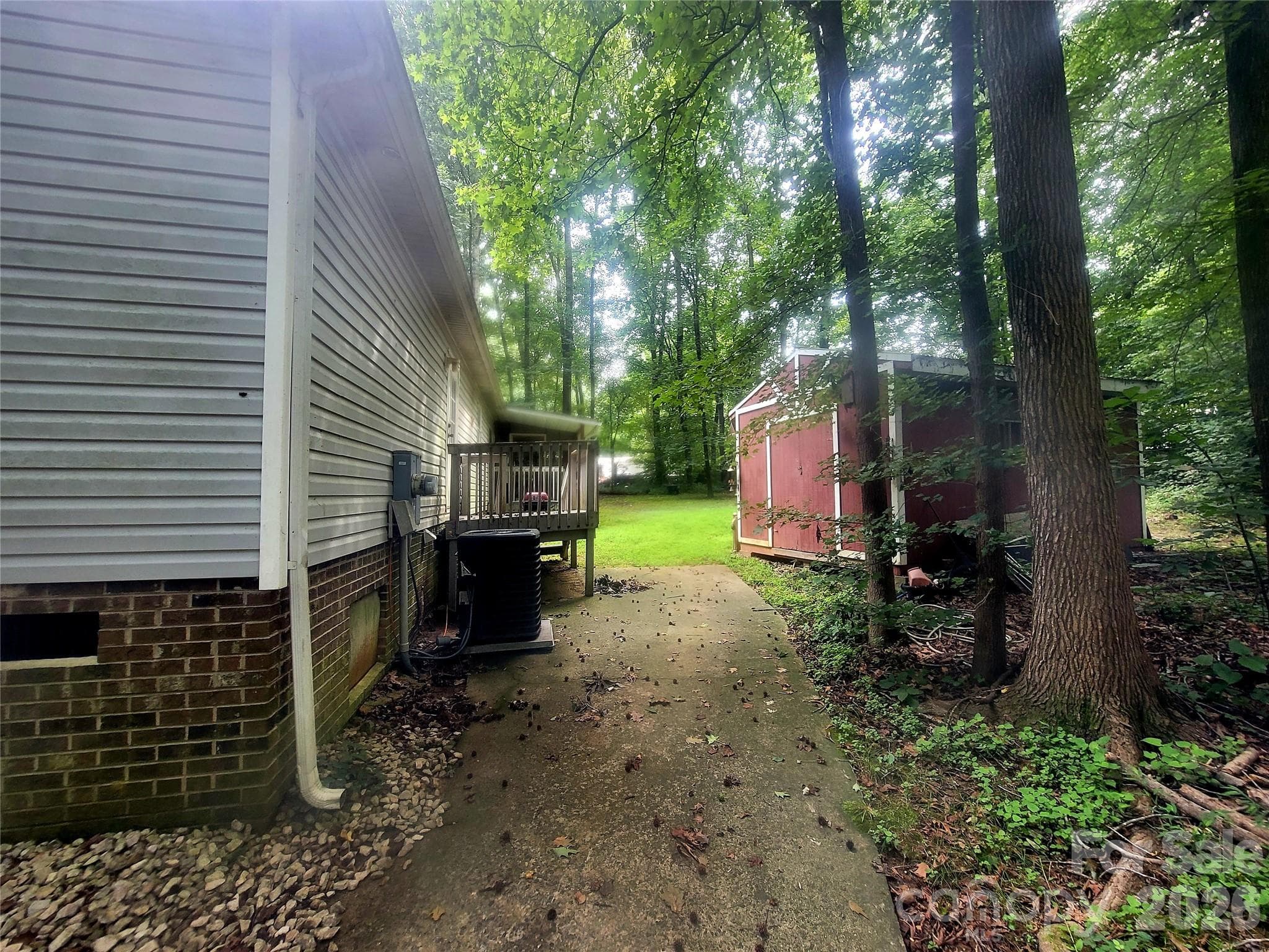 Backyard - 121 Sylvan Drive, Statesville