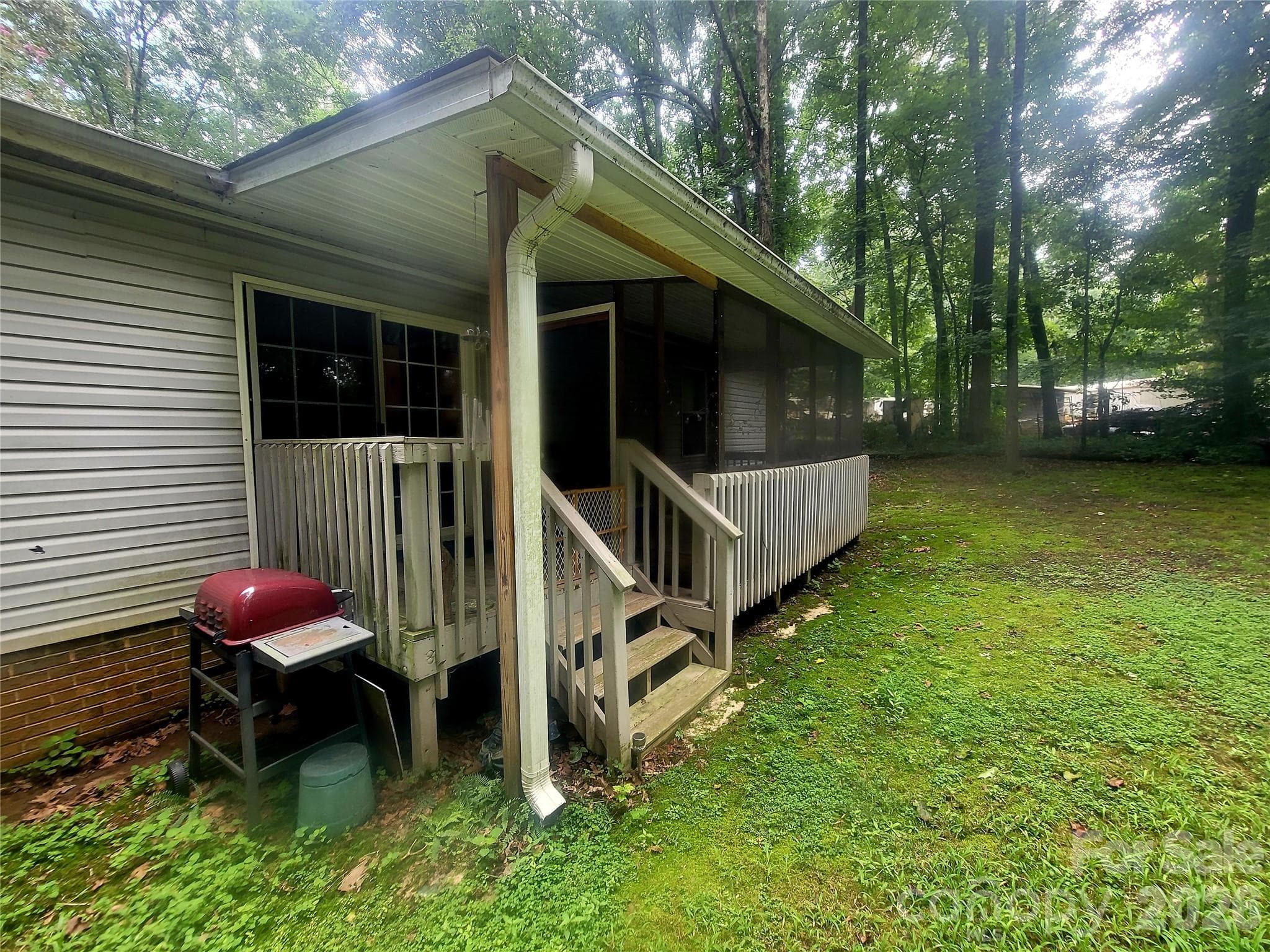 Back porch - 121 Sylvan Drive, Statesville
