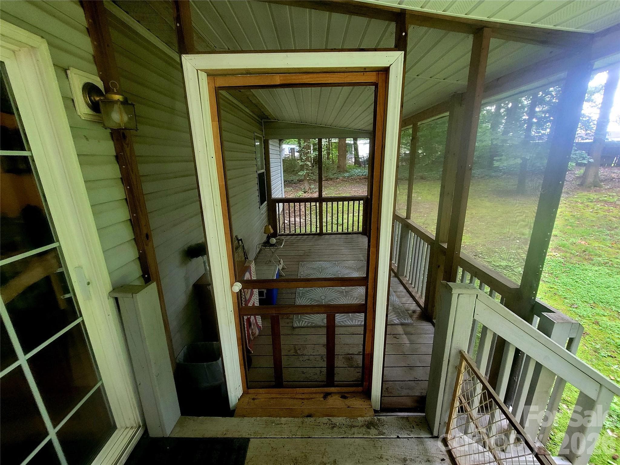 Back porch - 121 Sylvan Drive, Statesville