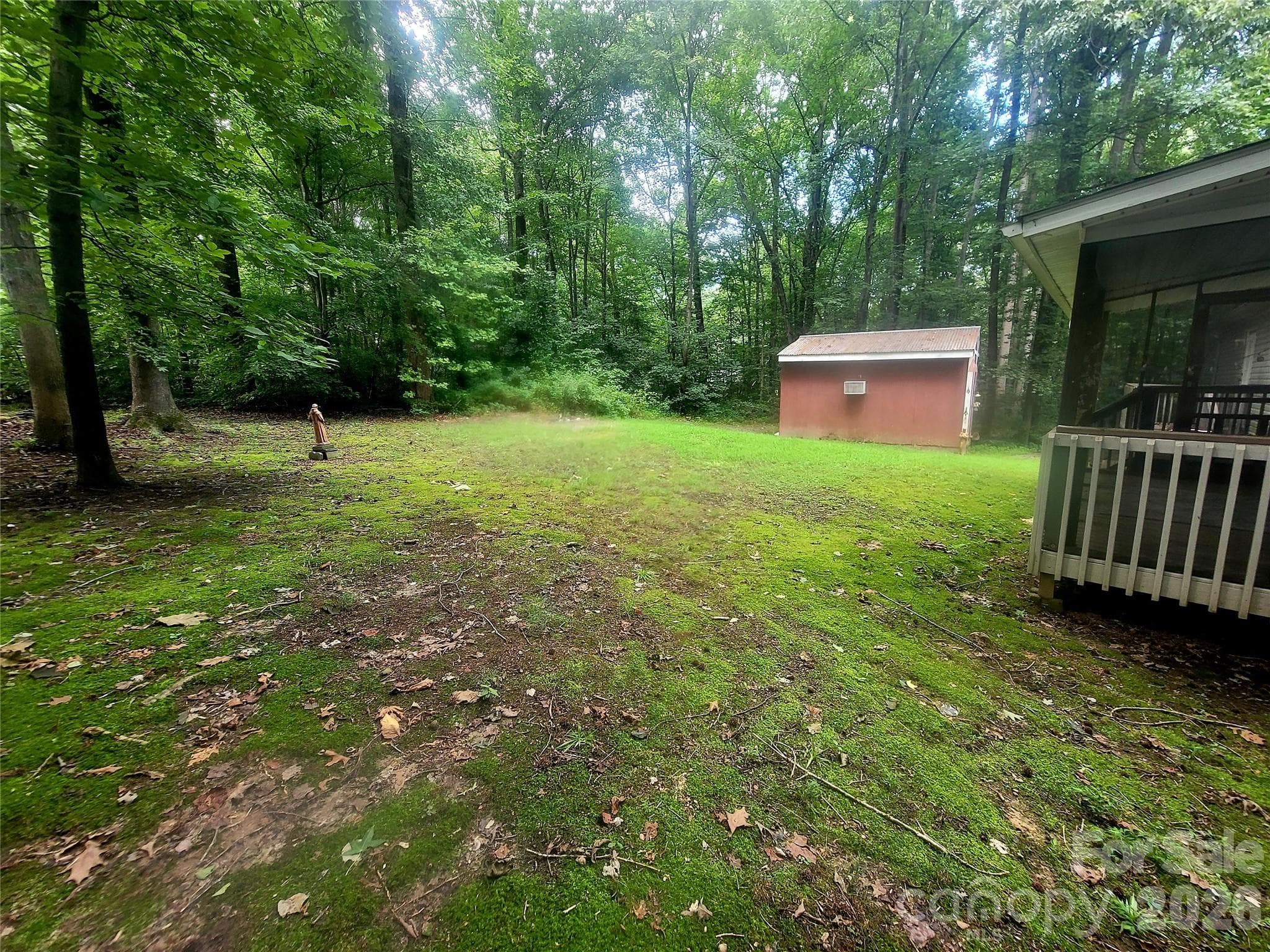 Back yard - 121 Sylvan Drive, Statesville