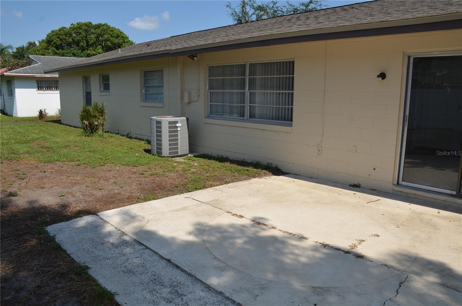 Back of home and Patio - 5060 ANDREA BLVD, ORLANDO