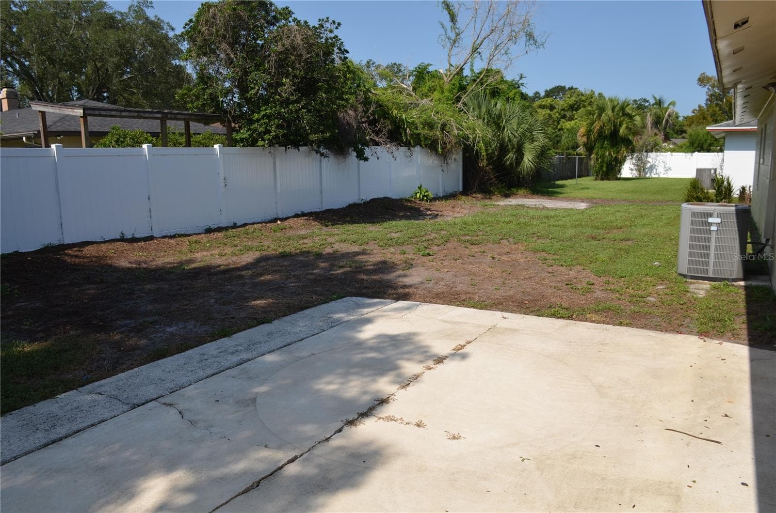 Patio/New Vinyl Fence - 5060 ANDREA BLVD, ORLANDO