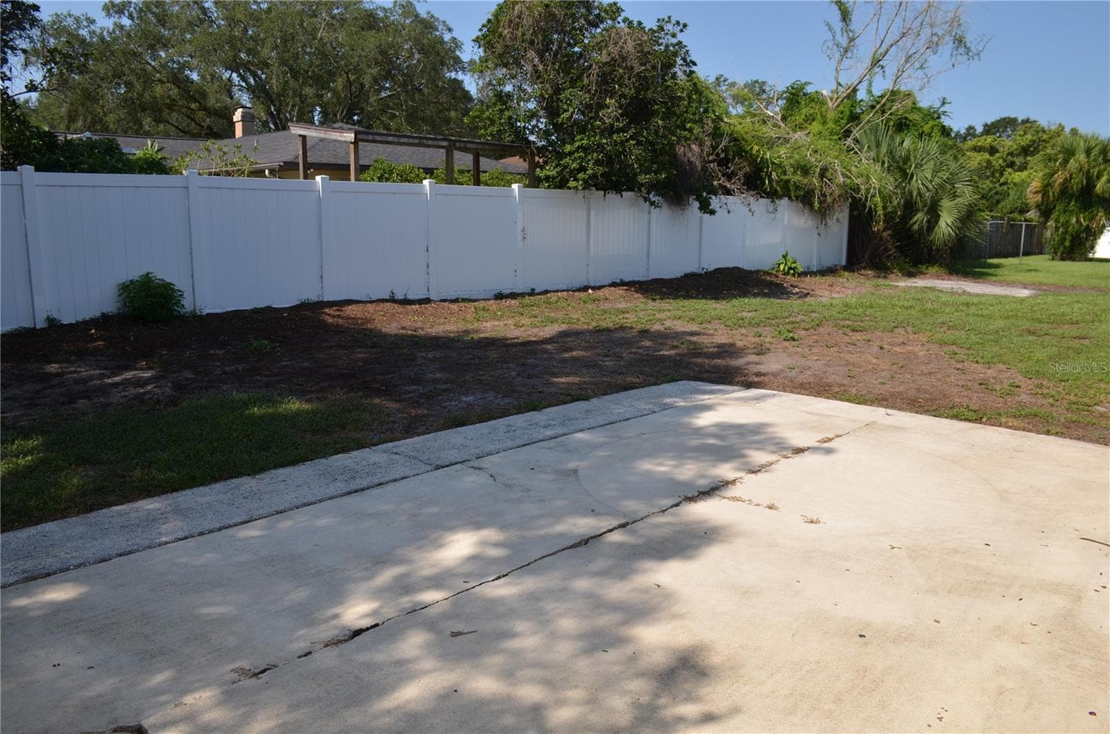 Patio/New Vinyl Fence - 5060 ANDREA BLVD, ORLANDO