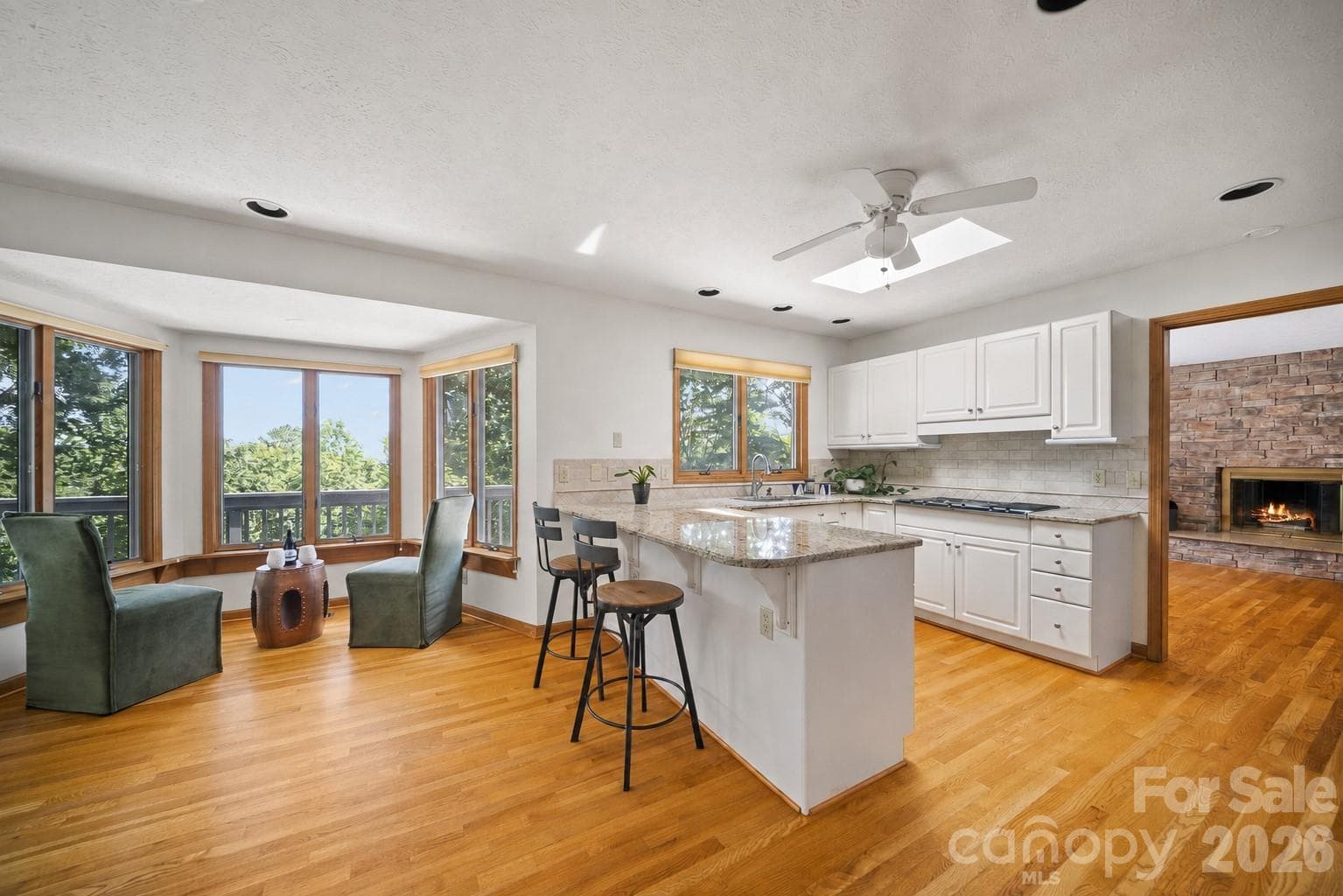 Endless potential with the open kitchen space - 1105 High Vista Drive, Mills River