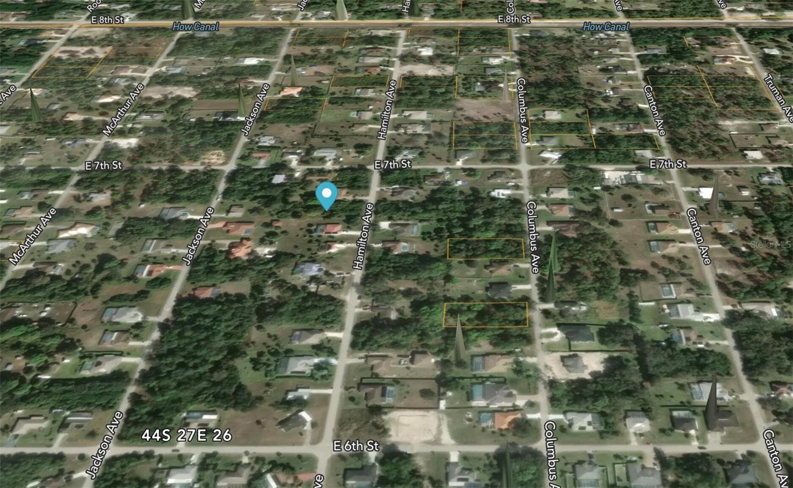 Land at 619 HAMILTON AVE, LEHIGH ACRES, photo 2 of 3