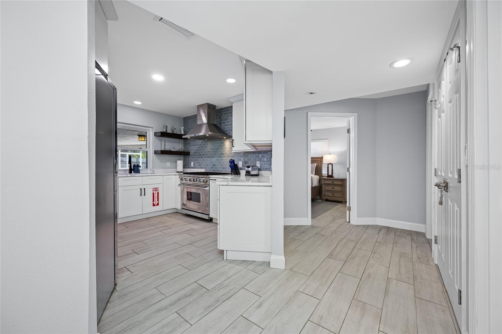 Kitchen Area and leading to bedroom 2 - 1862 DEL ROBLES DR, CLEARWATER
