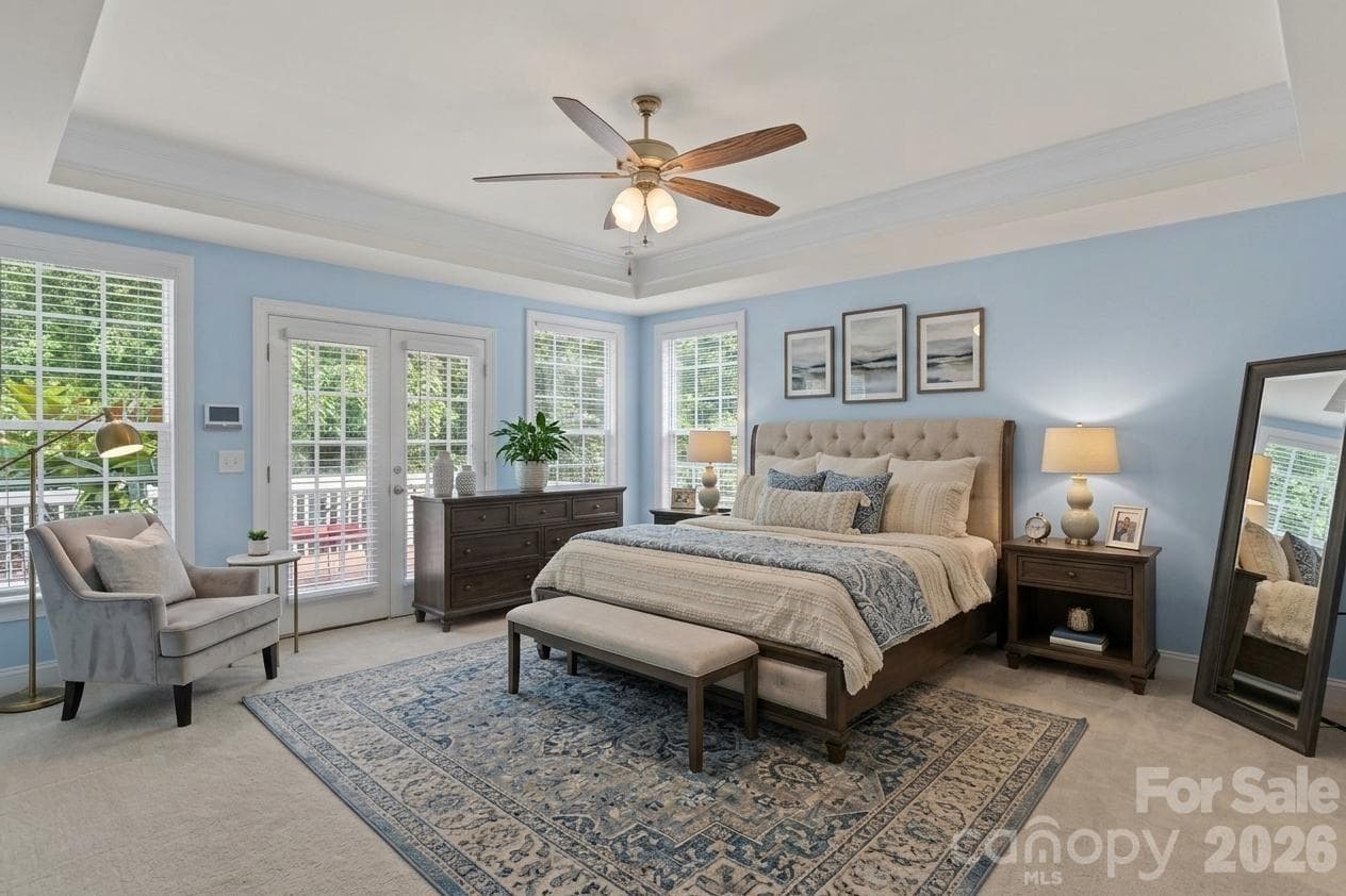 virtual photo of primary master - main floor - Huntersville