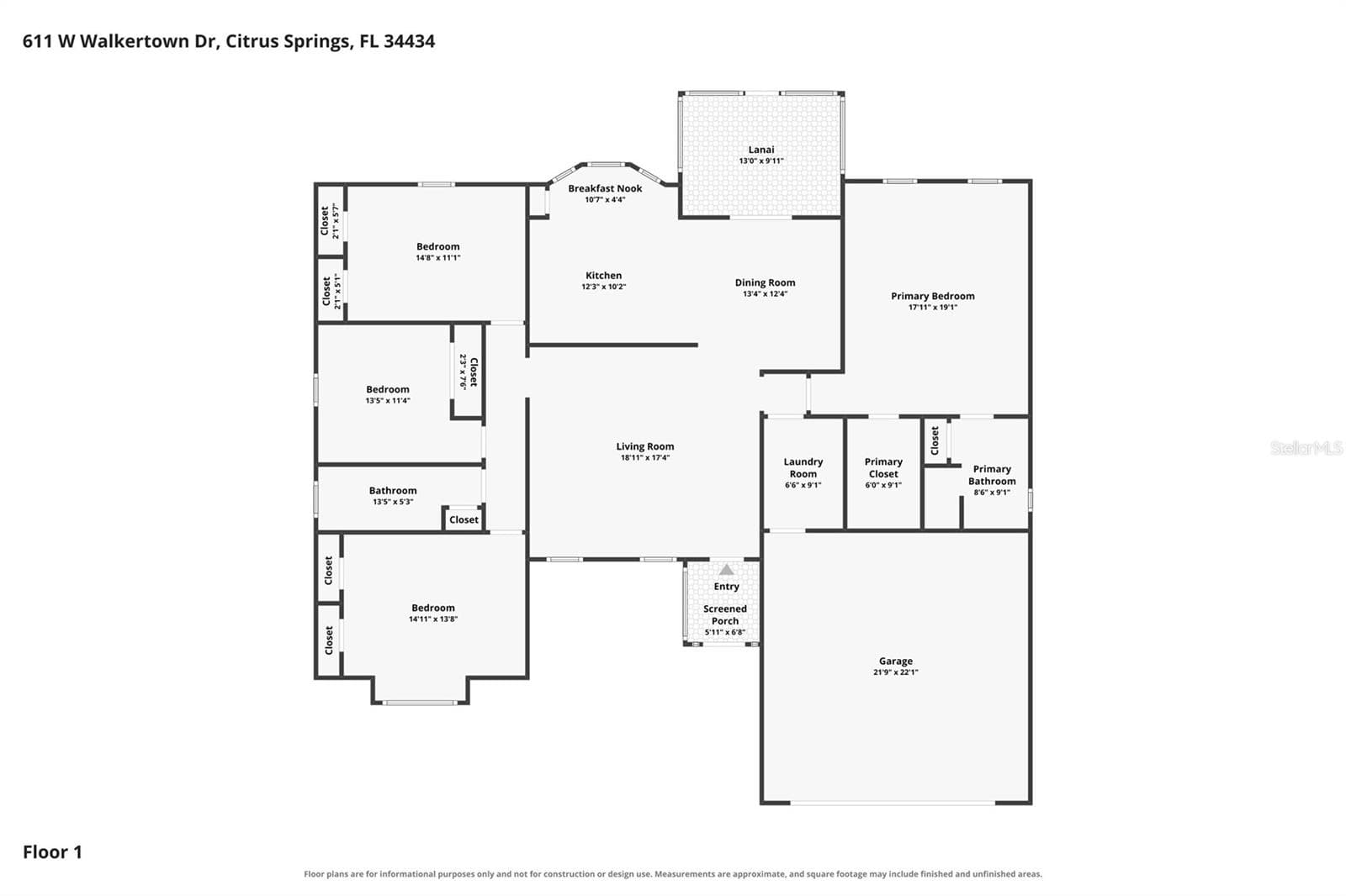 Single Family Residence at 611 W WALKERTOWN DR, CITRUS SPRINGS, photo 43 of 43