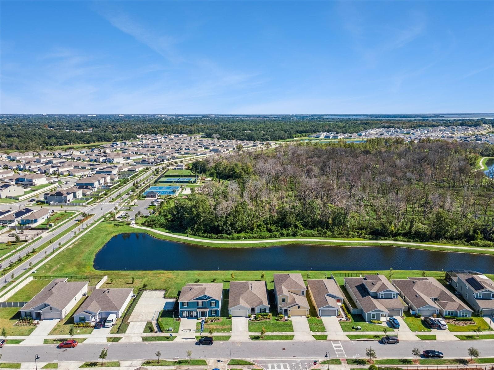 Aerial - Front - 2009 MYRTLE PINE ST, KISSIMMEE