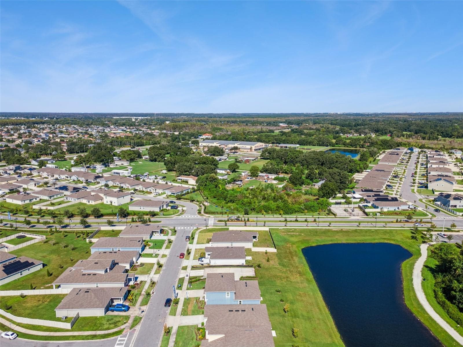 Aerial - Rear - 2009 MYRTLE PINE ST, KISSIMMEE