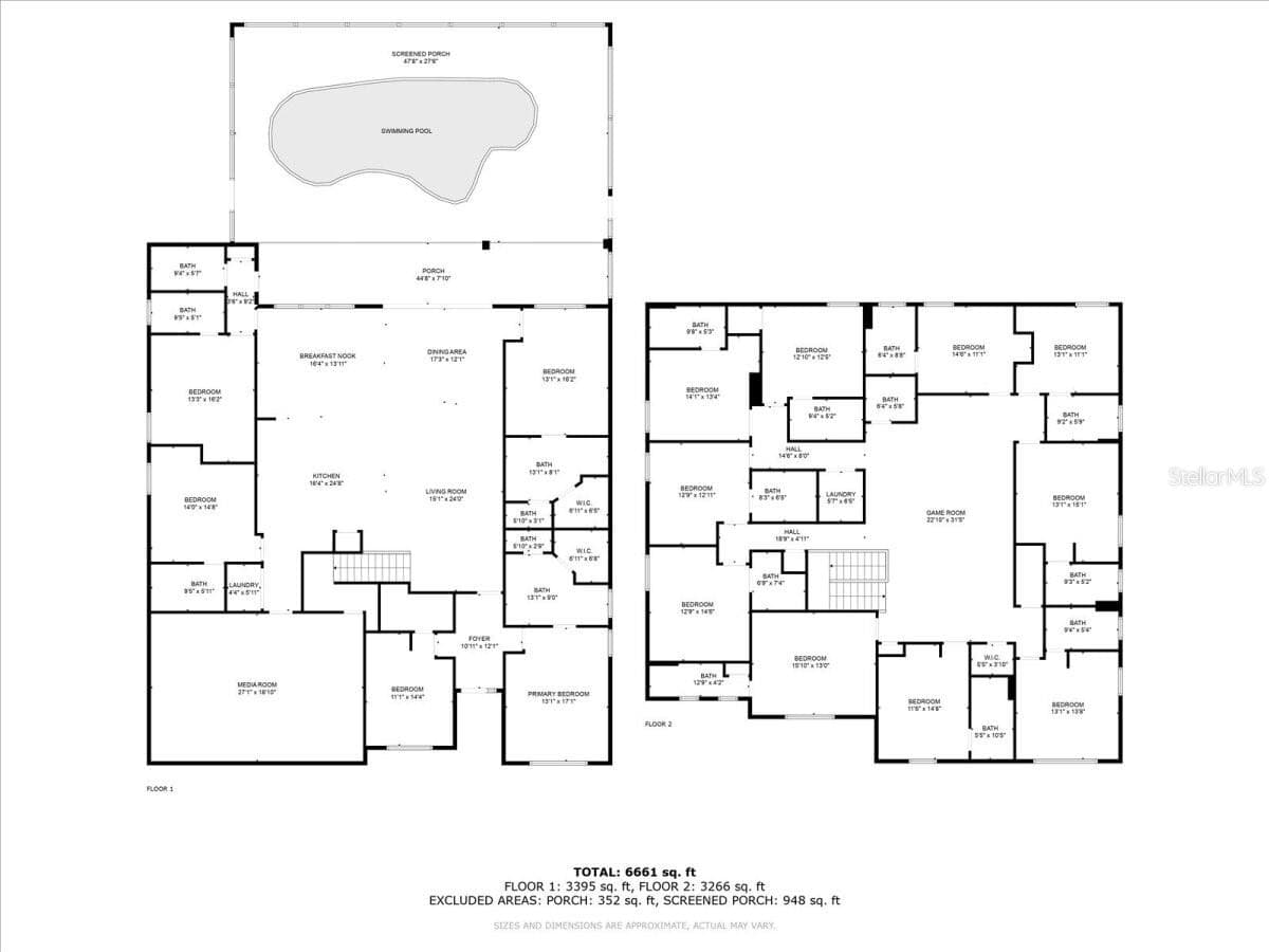 Floorplan - 5830 HIGH SEAS DR, ORLANDO