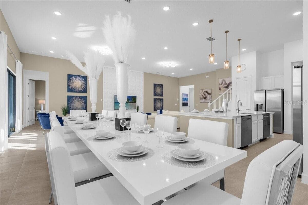 Dining Room - 5830 HIGH SEAS DR, ORLANDO