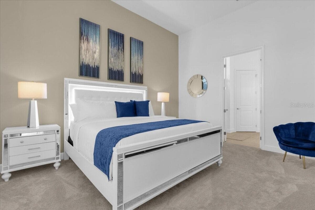 Bedroom - 5830 HIGH SEAS DR, ORLANDO