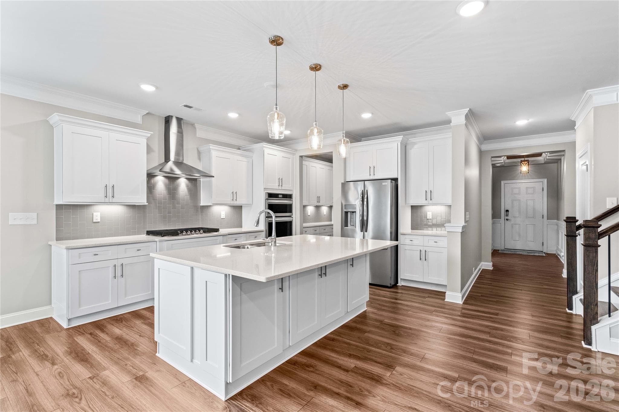 Kitchen and Entry Hall - 117 Farrier Lane, Statesville