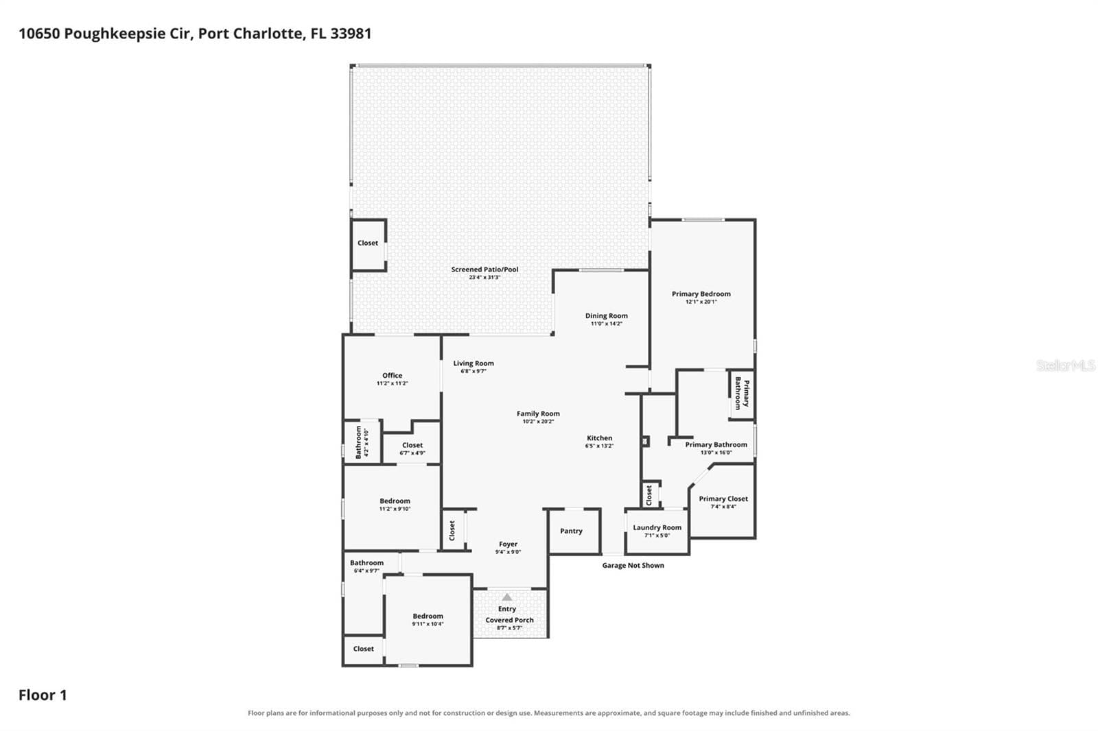 Single Family Residence at 10650 POUGHKEEPSIE CIR, PORT CHARLOTTE, photo 36 of 70
