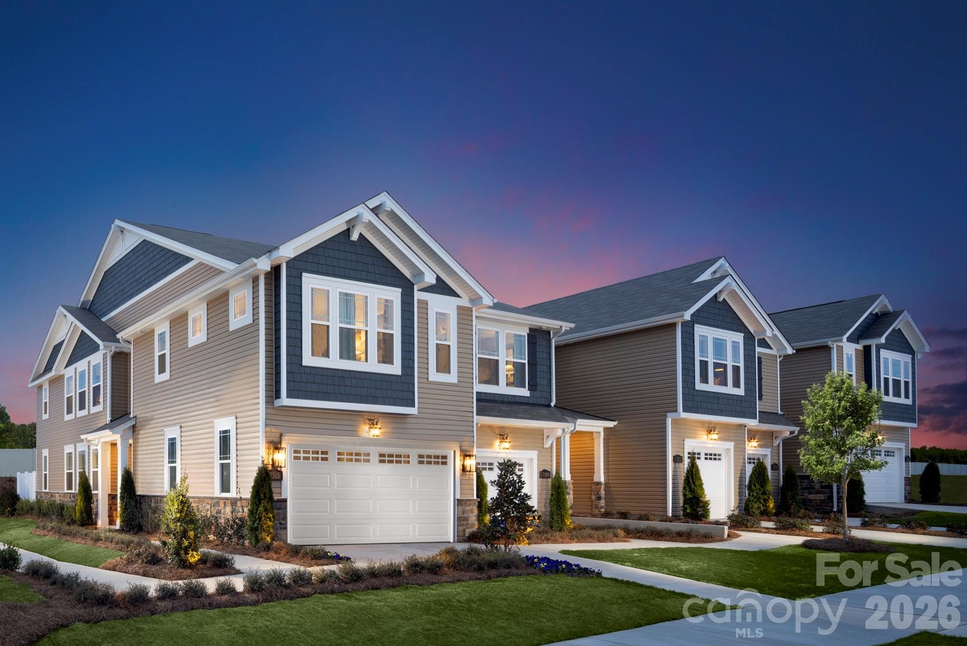 Photos shown are of a staged model home and are for illustrative purposes only. Floor plan is the same; however, finishes, colors, features, fixtures, furnishings, and design selections may vary from the actual home. - Charlotte