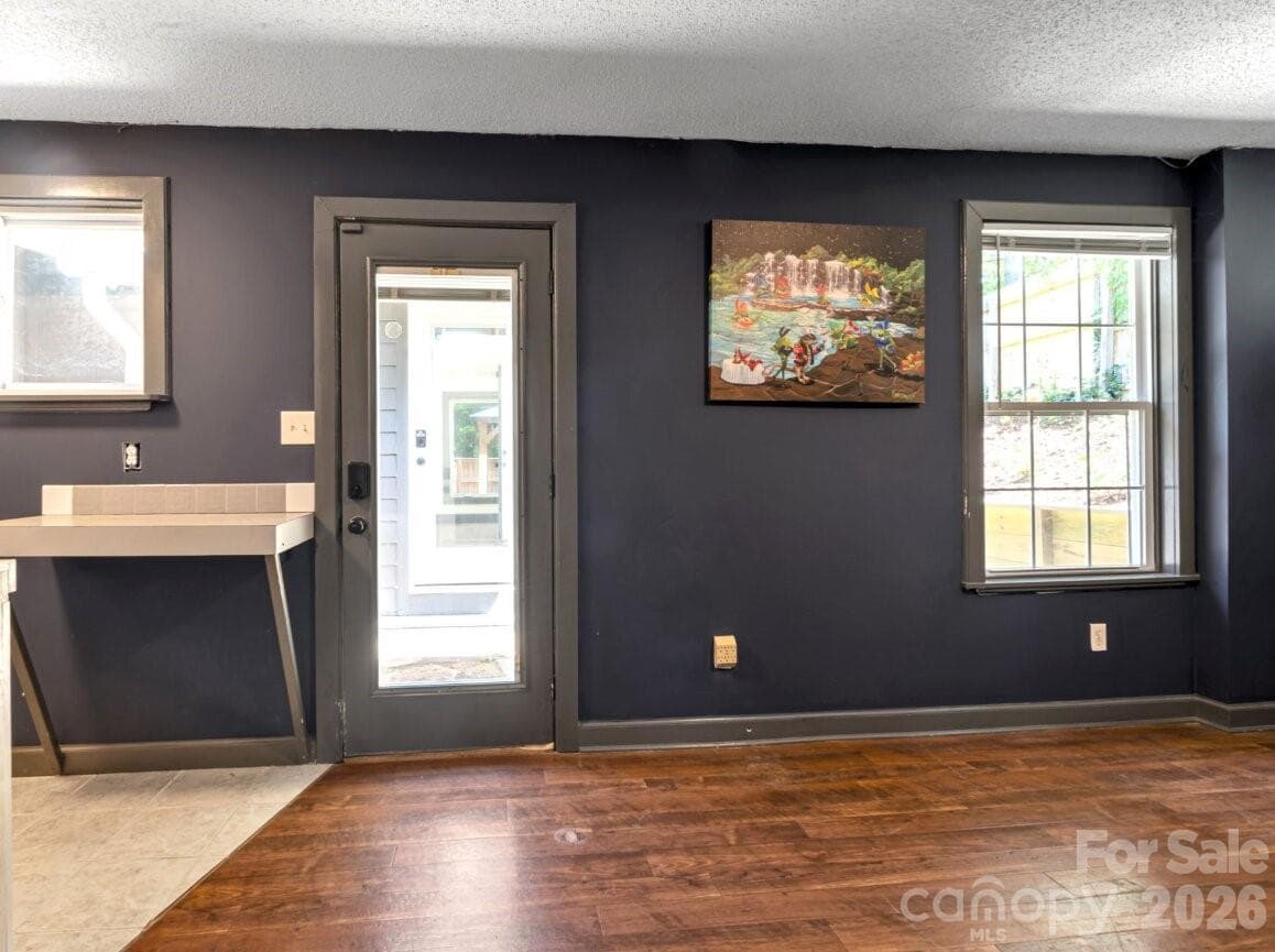 Separate exterior entry to the second living space - Arden