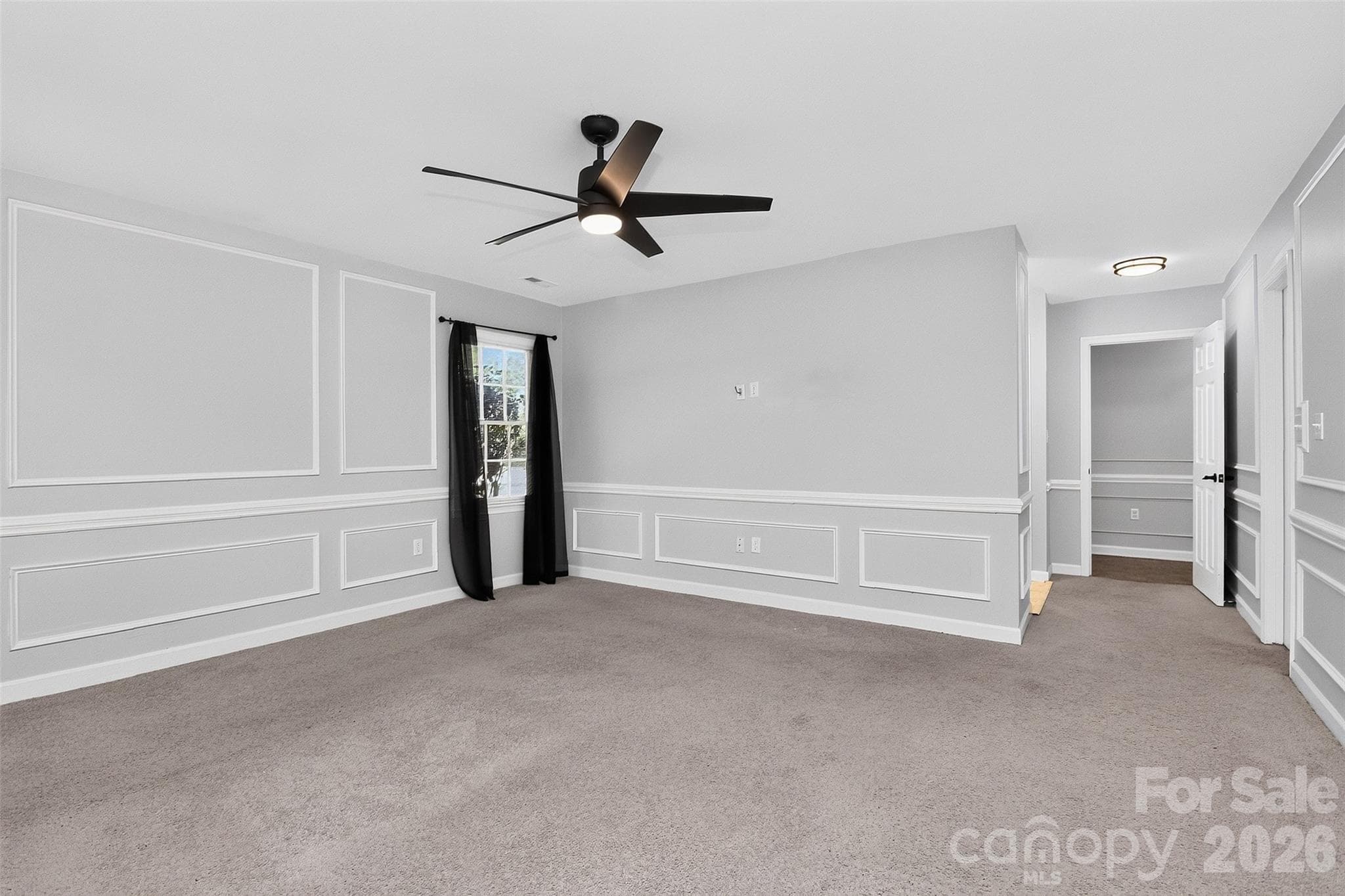 Primary bedroom view 2 - 4015 Thistledown Court, Charlotte