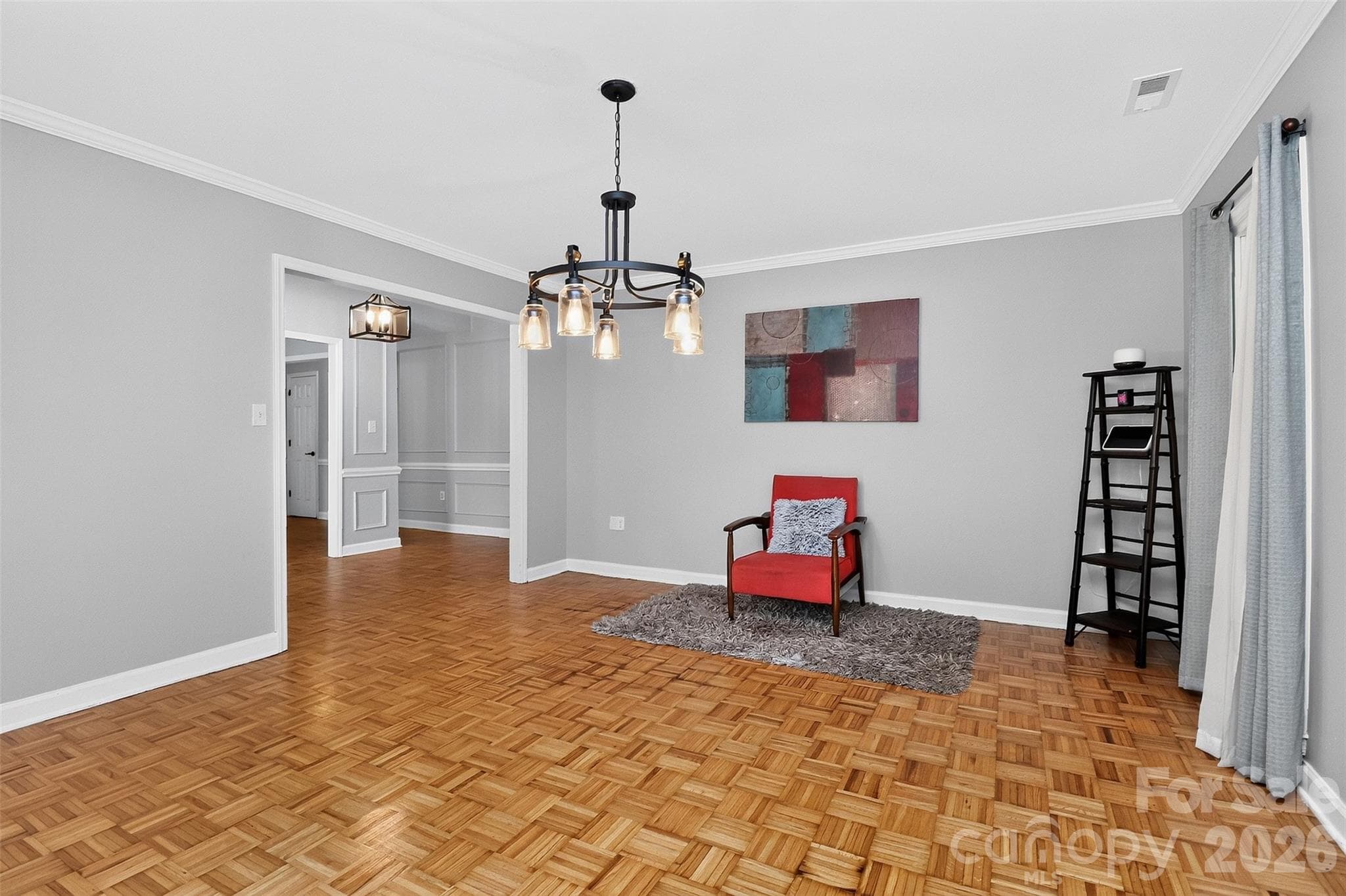 Formal dining/extra space - 4015 Thistledown Court, Charlotte