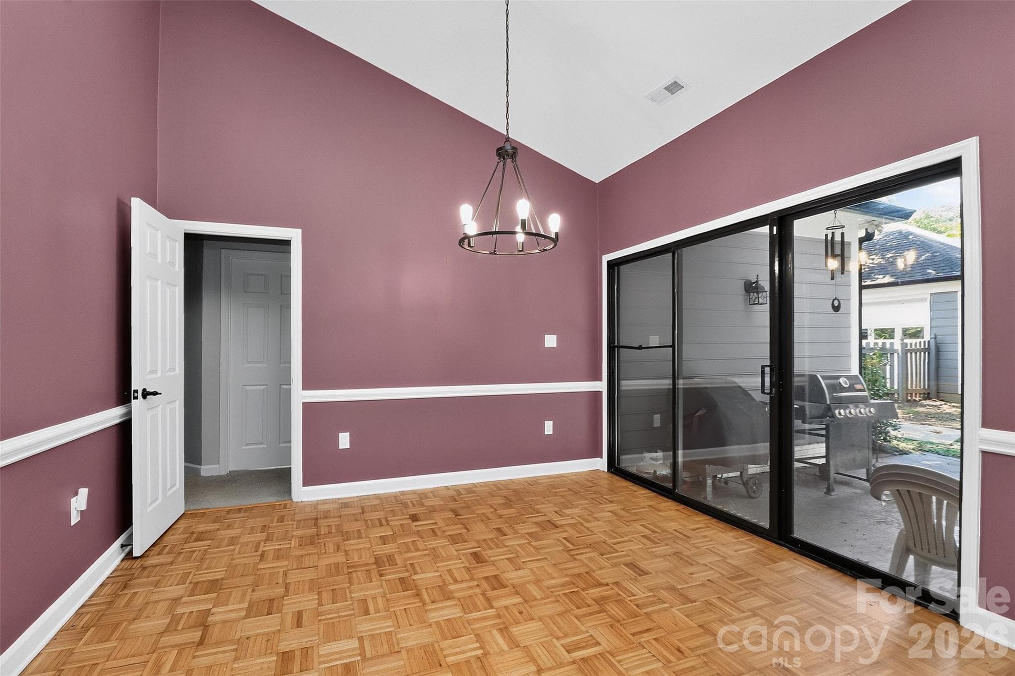 Dining area - 4015 Thistledown Court, Charlotte