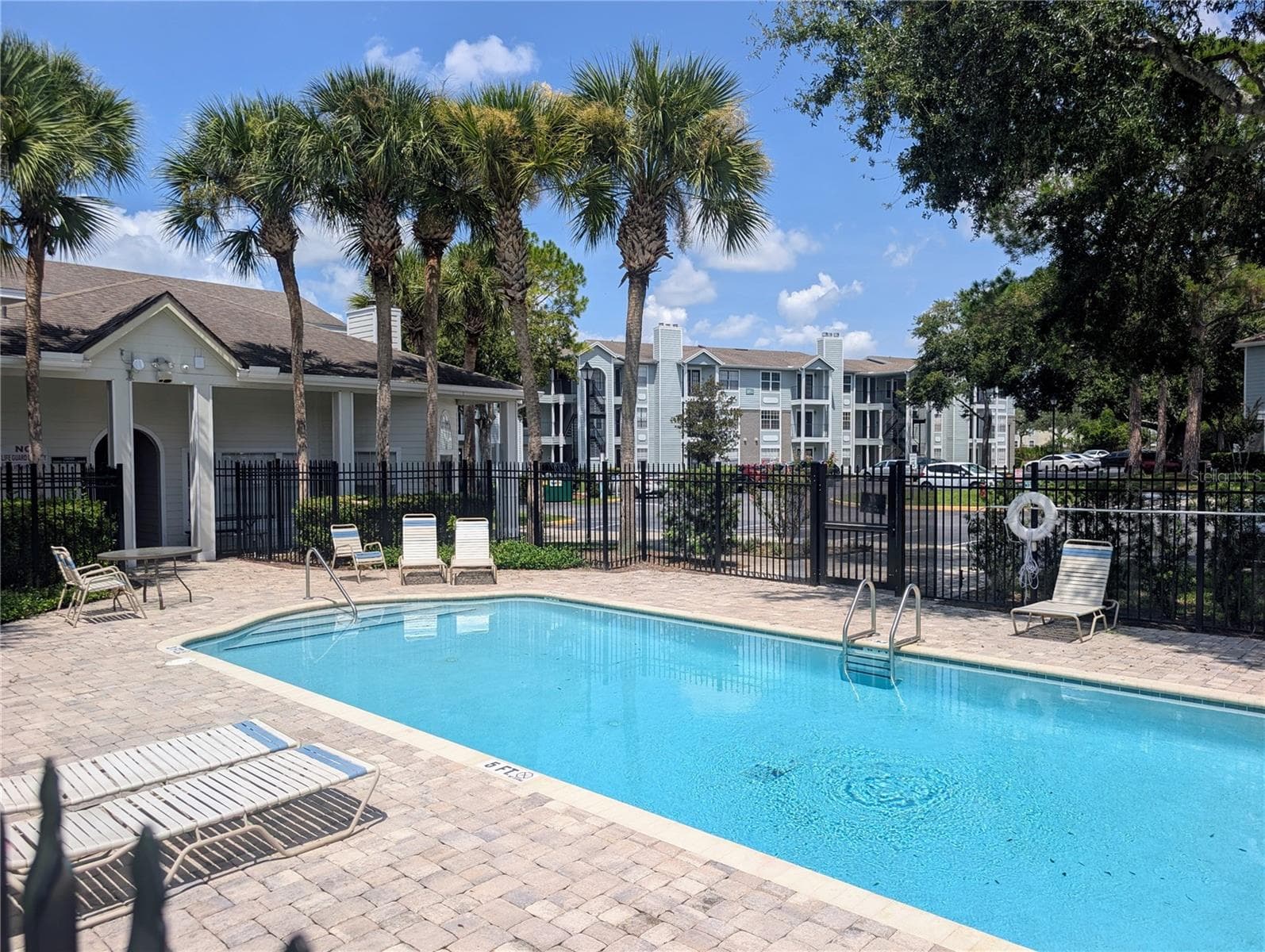 Pool across from unit - 2550 N ALAFAYA TRL #12105, ORLANDO