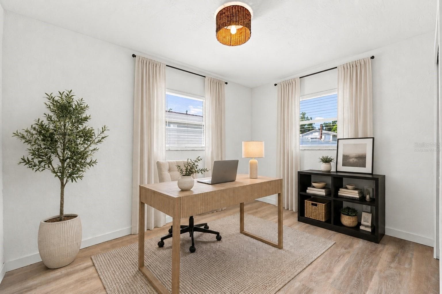 Virtually staged 3rd bedroom - 933 41ST AVE NE, ST PETERSBURG