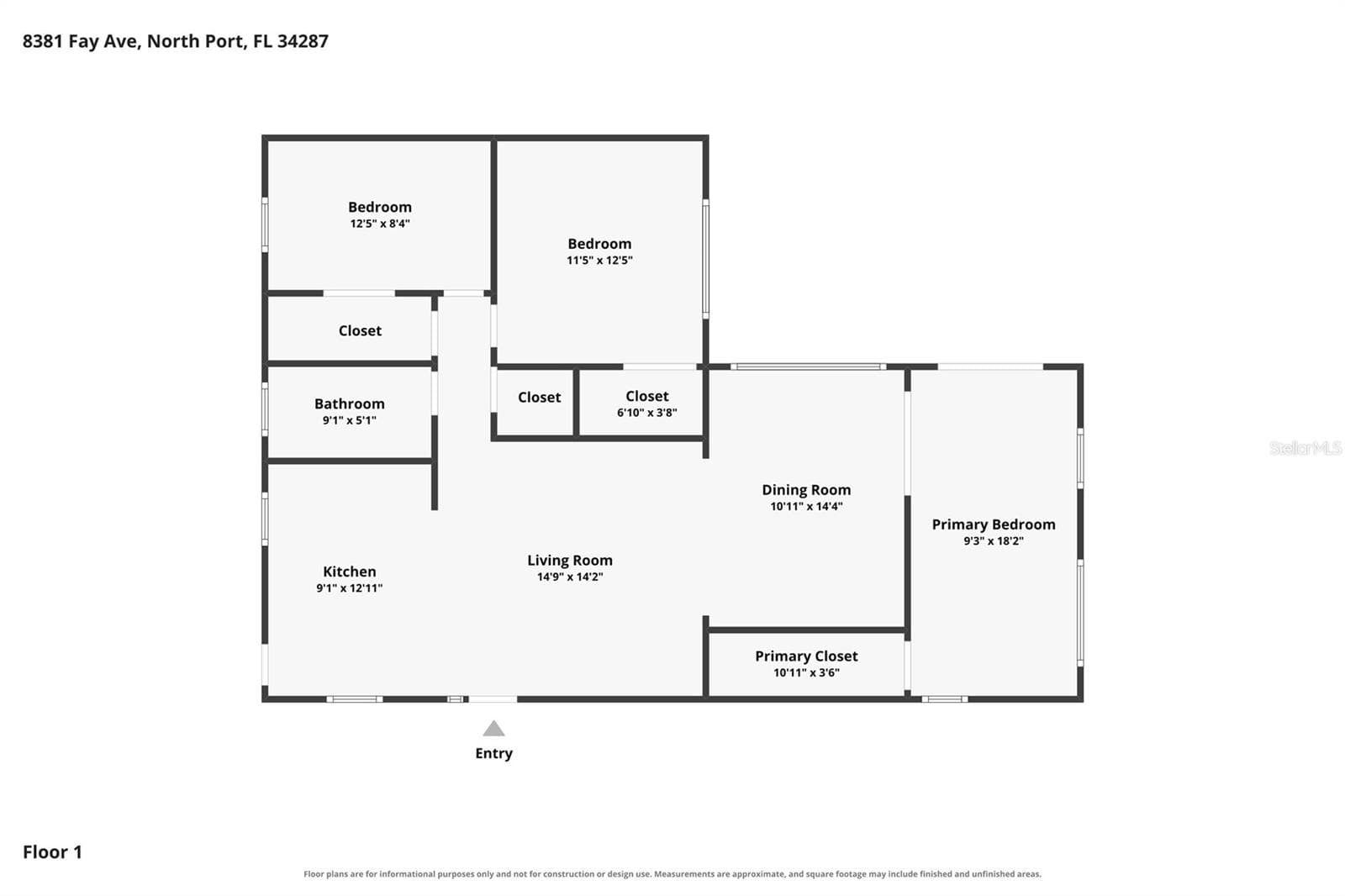 Single Family Residence at 8381 FAY AVE, NORTH PORT, photo 5 of 34
