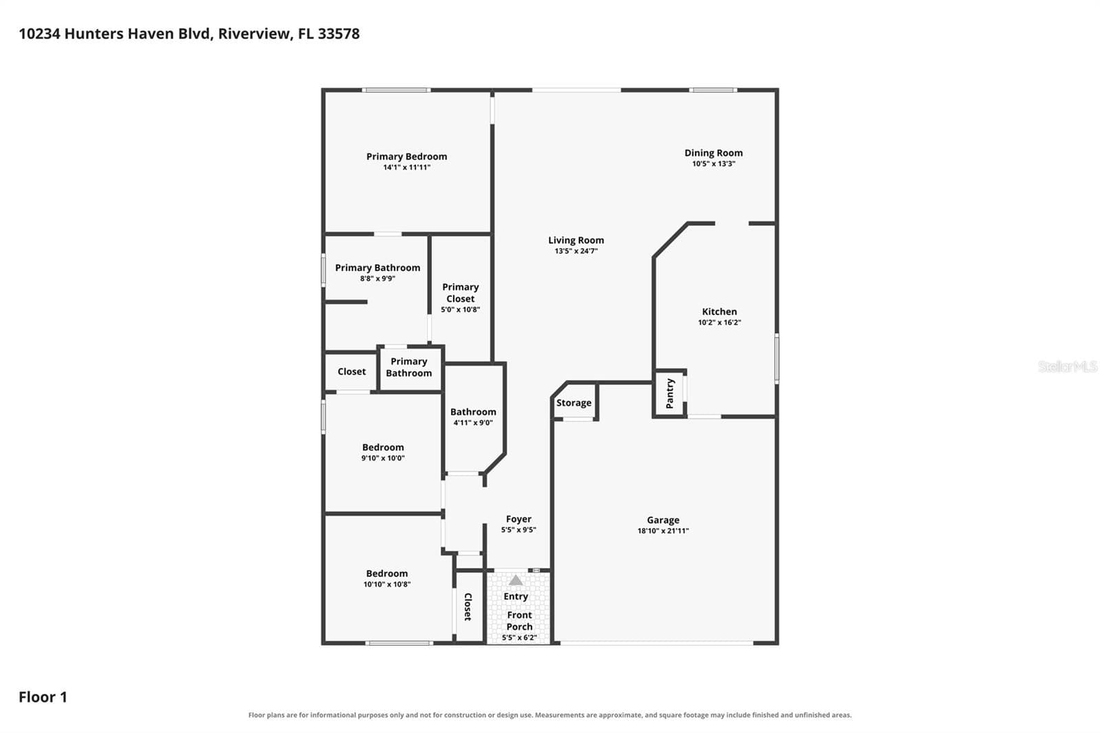 Single Family Residence at 10234 HUNTERS HAVEN BLVD, RIVERVIEW, photo 44 of 44