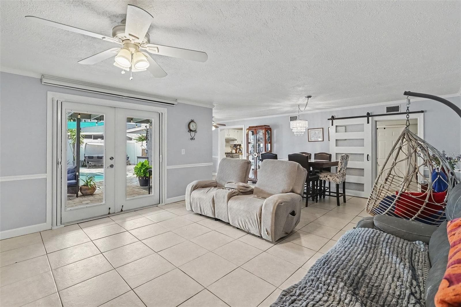 The French Doors also have the hidden screens to use for our cooler nights to come. - 12321 82ND AVE, SEMINOLE