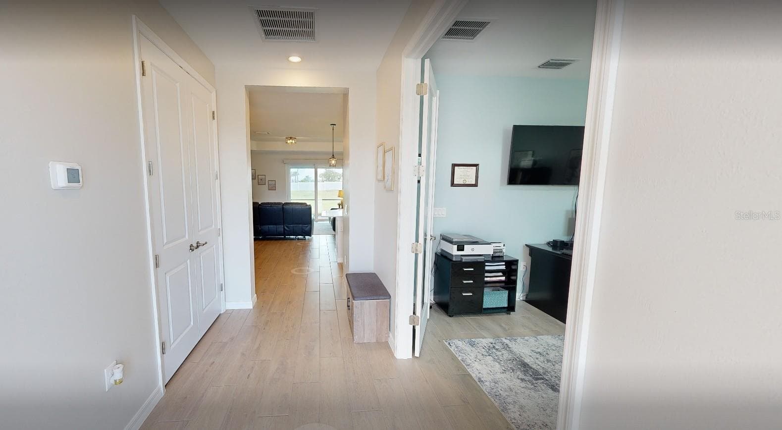 Entry Foyer with Den to the right - 17420 JADESTONE CT, VENICE