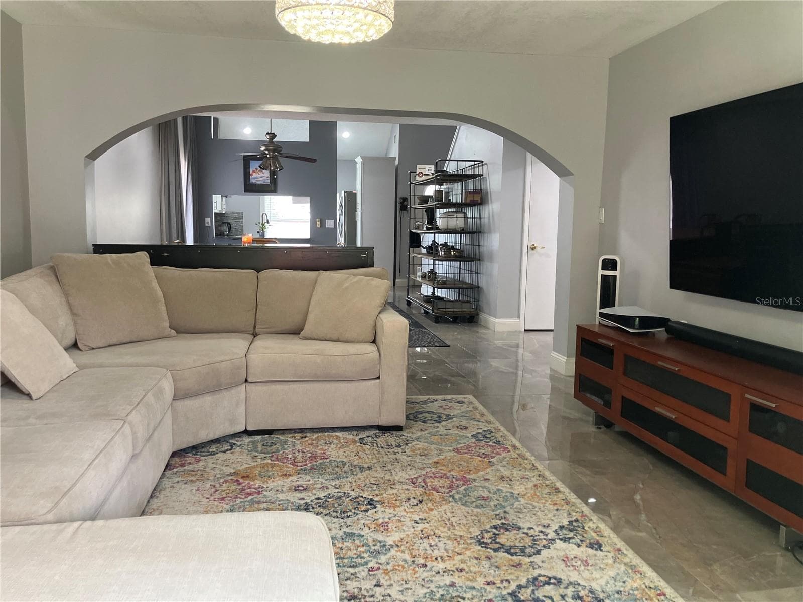 Living room - 3440 LAUREL DALE DR, TAMPA