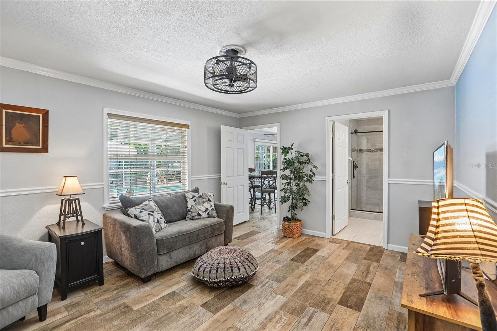 Inlaw bedroom on first floor - 3131 N CANAL DR, PALM HARBOR