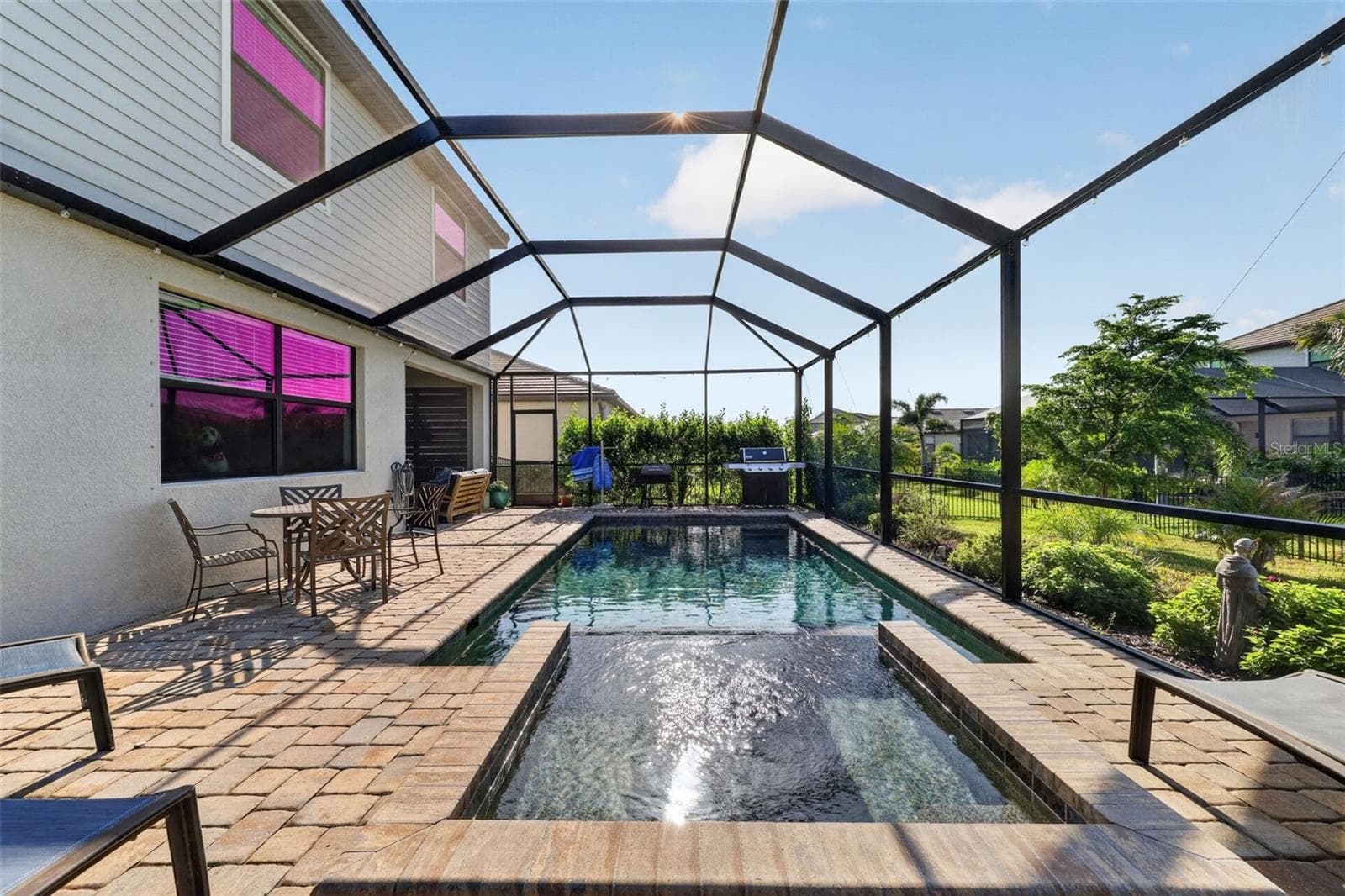 Heated Pool with Spa - 15008 MISTY WATER XING, BRADENTON