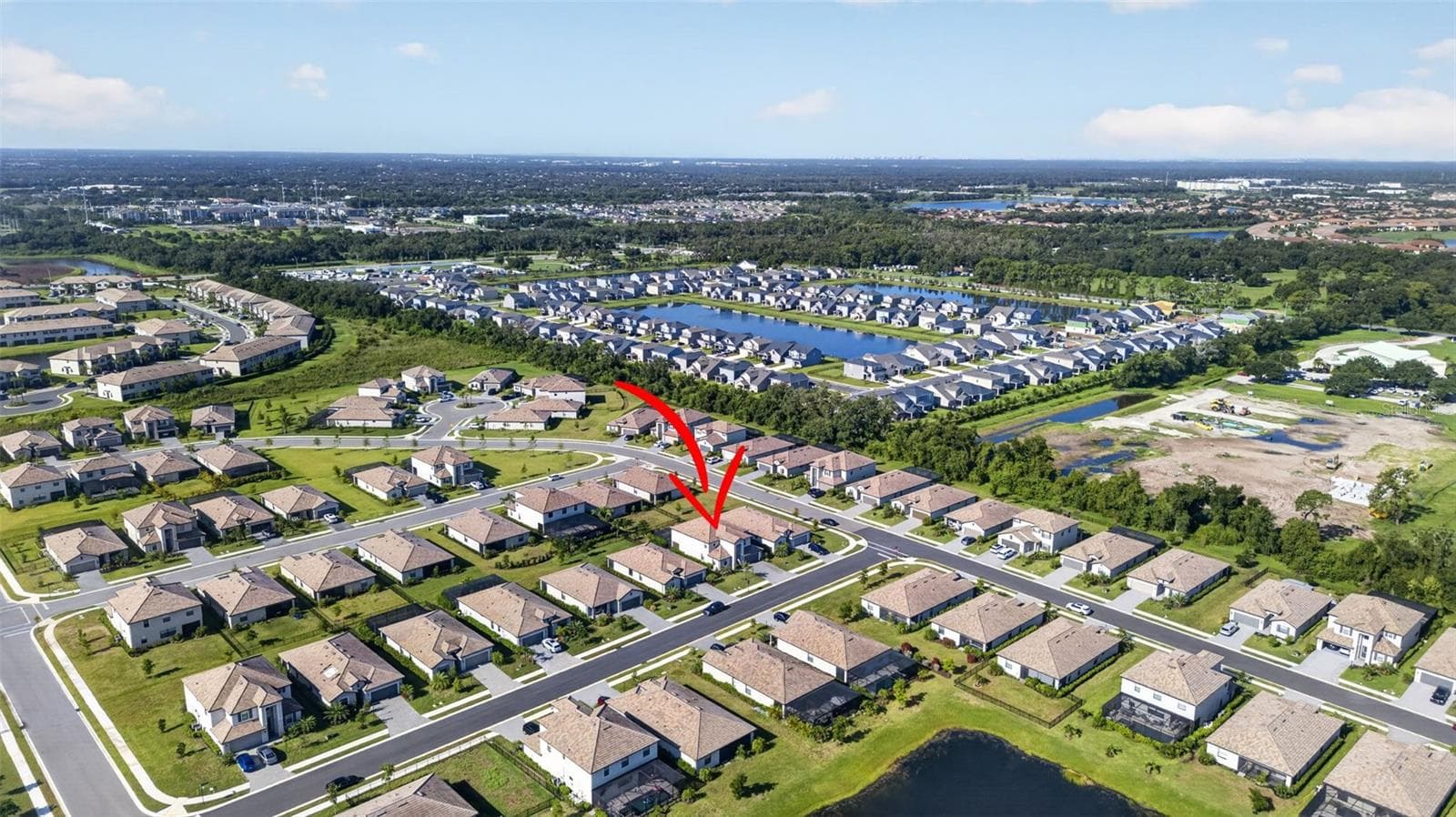 Aerial View of 15008 Misty Water Xing - 15008 MISTY WATER XING, BRADENTON