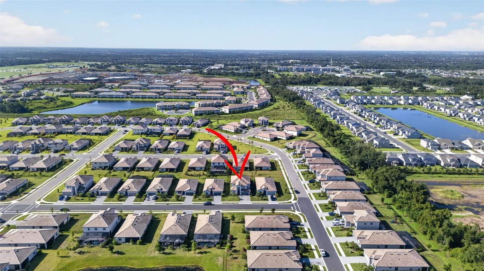 Aerial View of 15008 Misty Water Xing - 15008 MISTY WATER XING, BRADENTON
