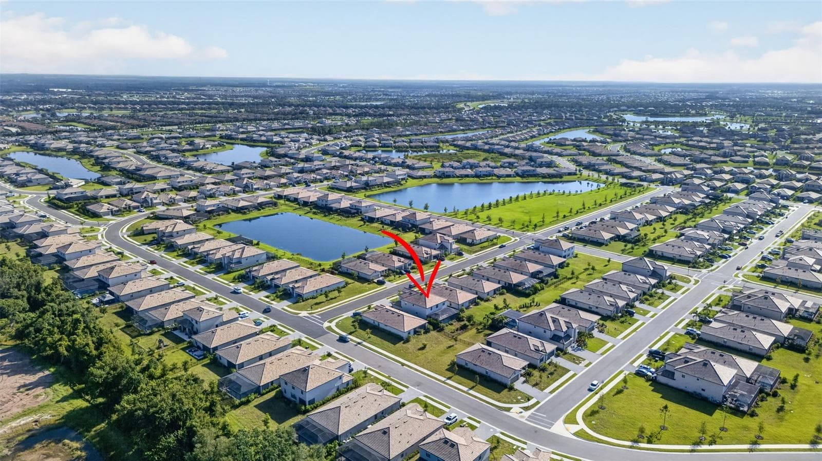 Aerial View of 15008 Misty Water Xing - 15008 MISTY WATER XING, BRADENTON