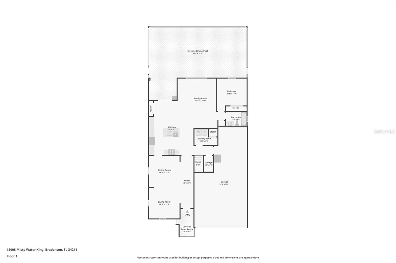 First Floor - 15008 MISTY WATER XING, BRADENTON