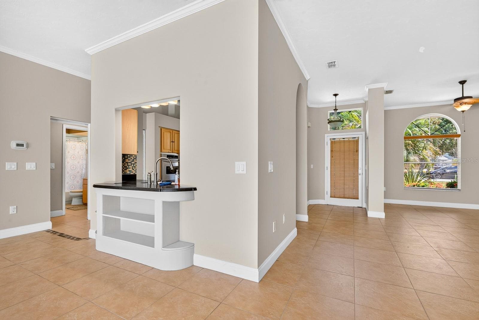 family and dining room - 5410 61ST ST E, BRADENTON