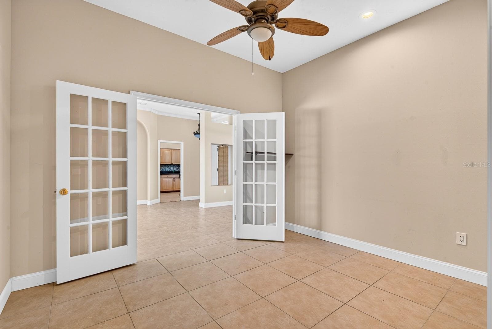 office w. french doors - 5410 61ST ST E, BRADENTON