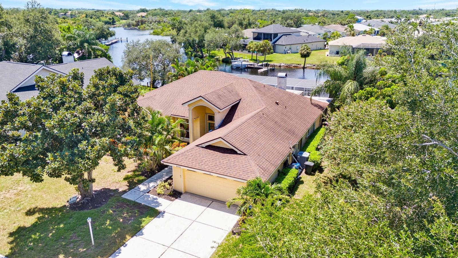 view from above - 5410 61ST ST E, BRADENTON