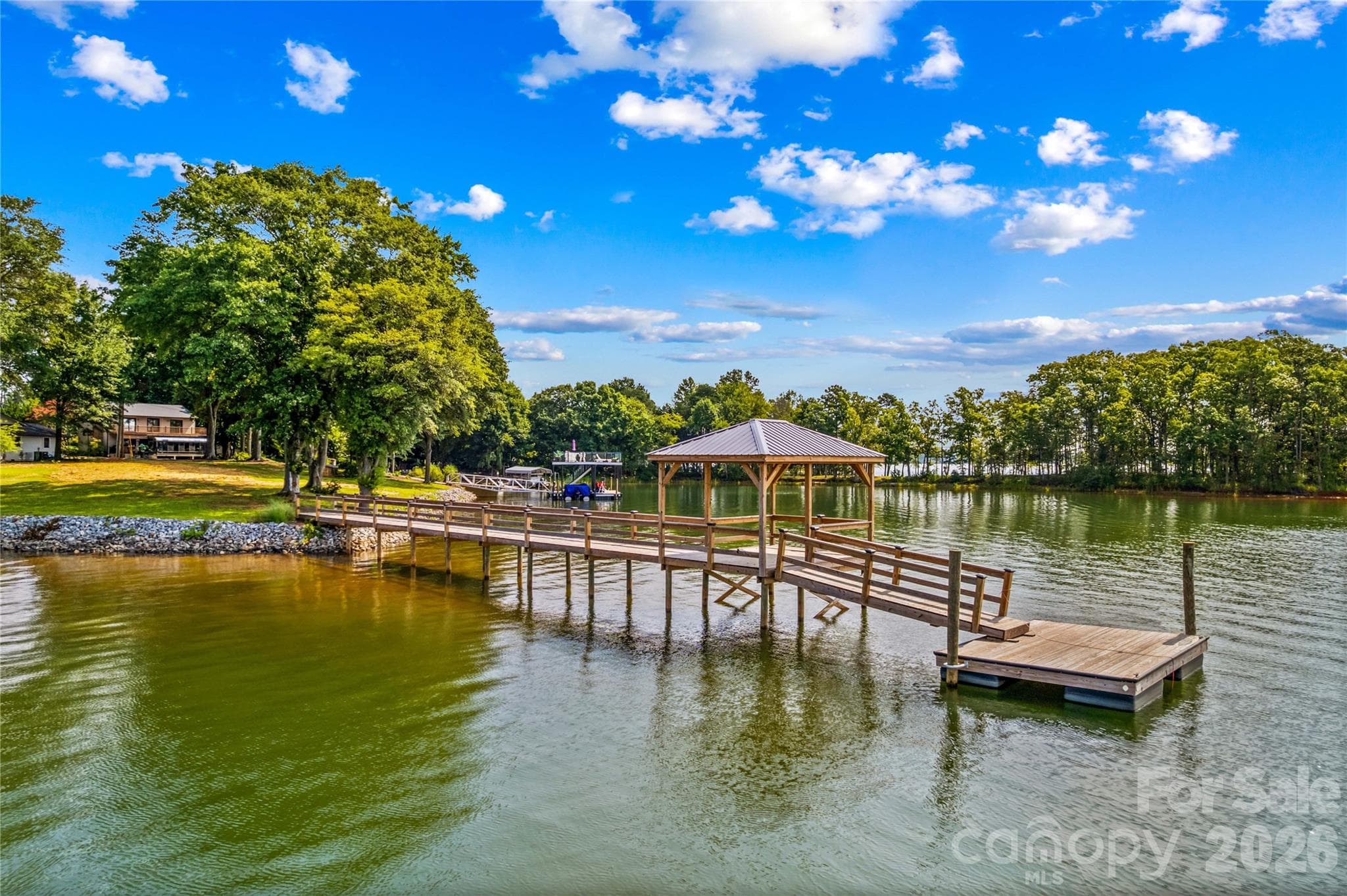 Pier, Gazebo and Floating Dock - 7152 Channelview Drive, Sherrills Ford